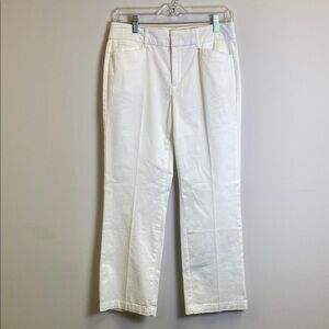 JM Collection Petite Women’s White Pants